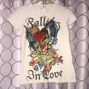 5STAR White Tight Tee